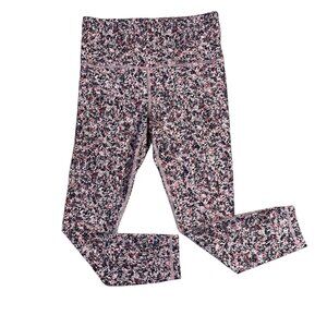 Athleta EUC Elation 7/8 Tight Legging Speckled Multi-color, Size Small